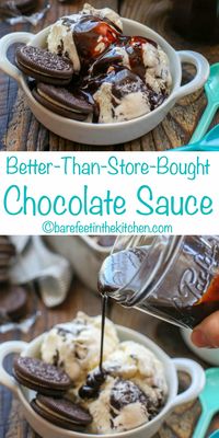 Simple Homemade Chocolate Sauce