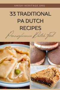 Known for its hearty and comforting nature, PA Dutch foods reflect a strong German influence. Dishes such as Chicken Pot Pie, Potato Filling, Apple Dumplings, Shoofly Pie, Whoopie Pies, etc. are popular PA Dutch foods. Pennsylvania Dutch culture and recipes