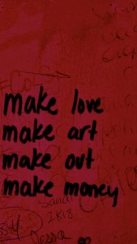 #makelove #makeart #makeout #makemoney #stargirl #aesthetic #wallpaper