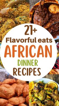 Become a master of African cooking with our go-to dinner recipes. #AfricanFeast #HomeCooking