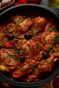 Pioneer Woman Slow Cooker Chicken Cacciatore - Delish Sides