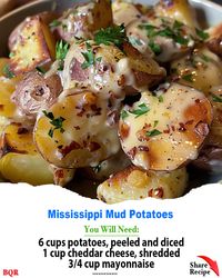 Mississippi Mud Potatoes