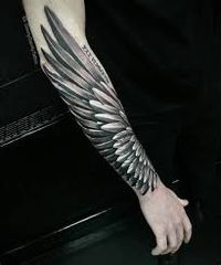 wings tattoo men - Google Search