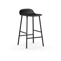 The Form Stool from Normann Copenhagen references the world of simple and sophisticated Danish design. With a softer take on minimalist aesthetics via the seamless integrated use of plastic and steel, Form meets function to create a welcoming silhouette.Form will find a home in your home, as well as in office and hospitality settings. The contoured shape of the Form Stool offers a truly comfortable seating experience for having a meal, a drink or simply a gathering spot for conversation. Counter