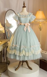 Yotsuba -Sweet Summer Memory- Vintage Classic Lolita OP Dress