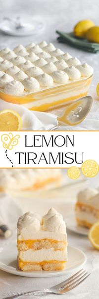 Lemon Tiramisu - A baJillian Recipes