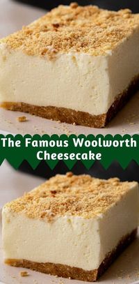 No Bake Classic Woolworth Cheesecake Recipe - 100K Recipes