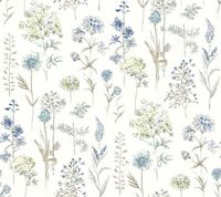 Shop Sample Bergamot Sea Green Wildflower Wallpaper at Burke Decor today. Quick ship and free shipping available for select items in the US. International shipping available.