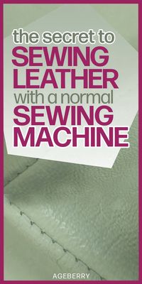 If you are looking for sewing tips on how to sew leather check out my video sewing tutorial where you can find all the tips and tricks to make your experience go as smoothly as possible. Learn types of leather stitching, how to sew leather on a domestic sewing machine, what tool to use, leather stitching techniques, what thread you use for leather, what needle you use for leather. #sewingtutorials #howtosew #sewingtechniques #sewingtips