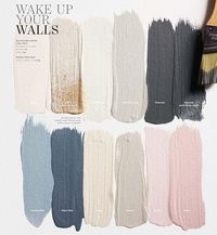 Restoration Hardware Neutral Paint Colors. Love the blues and pinks -- neutral but not plain!