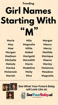 Searching for a unique & beautiful middle name for your little girl? 💖 Discover 30+ trendy M names that are both classic & modern! ✨ From popular picks to hidden gems, find the perfect middle name for your precious baby girl. 👶 Don't miss out! 💖