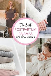 Postpartum recovery can be really uncomfortable. Your body will be SORE. One way to remain as comfortable as possible is with postpartum pajamas. So here's a gift guide full of the best postpartum pajamas to get your through recovery quickly and smoothly. #postpartumpajamas #hospitalbag #nursing #postpartumrecovery #postpartumfashion #postpartumnecessities #postpartummusthaves #postpartumessentials #postpartumwardrobe #postpartumneeds #postpartumproducts #gifts #giftsformom