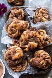 Easiest Cinnamon Crunch Knots. - Half Baked Harvest