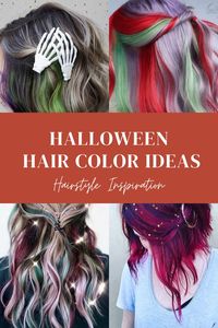 Looking for the perfect Halloween hairstyle? We’ve compiled the selection of over 30 most creative Halloween hair color ideas, to give you plenty of inspiration for a cool hairstyle for Fright Night.