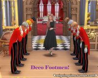 Deco Footmen Sims | Reigningsims on Patreon