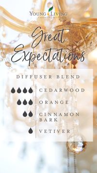 Ladies and gentlemen, good fortune awaits you with this Great Expectations diffuser blend! Leave all your cold marshes and dusty memories behind. Head to the life of high society and splendor with rich aromas of Cedarwood and Vetiver with youthful Orange and mischievous Cinnamon Bark for a scent that’s as lively as a London party. #diffuserblends #books #reading #essentialoils #mood #aromatherapy #yleo #youngliving