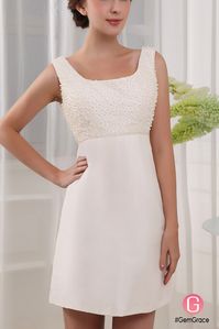 Only $114.9, Special Occasion Dresses A-line Square Neckline Short Satin Cocktail Dress #OP3255 at #GemGrace. View more special Special Occasion Dresses,Cocktail Dresses now? GemGrace is a solution for those who want to buy delicate gowns with affordable prices, a solution for those who have unique ideas about their gowns. 2018 new arrivals, shop now to get $10 off!