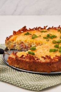 Hash Brown Crust Quiche