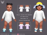 Frilly Socks For Infants – GiuliettaSims