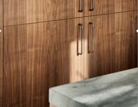 The Pines Apartment - Aged Brass Pull Handles - Halliday + Baillie