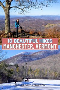 From views to waterfalls, you'll love this list of 10 of the best hikes in Manchester Vermont. There is also a hike for all levels here; ranging from 1.5 miles to 6.3 miles. AllTrails link included along with where to park and other important details! Add some adventure to your trip to Manchester, VT!