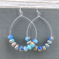 Extra Heavy Duty Memory Wire Hoop Earrings - Tutorial -