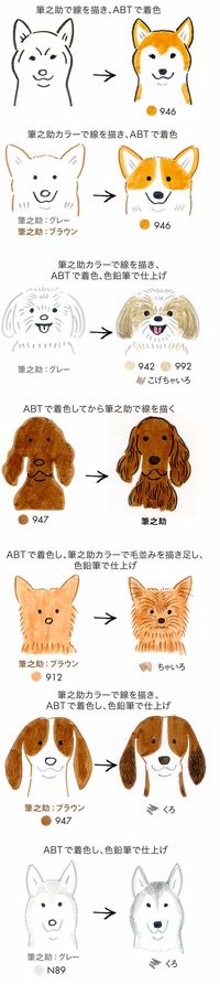 ワンちゃんの似顔絵を描いてみよう！【犬イラストの描き方】｜TOMBOW FUN ART STUDIO ｜トンボ鉛筆