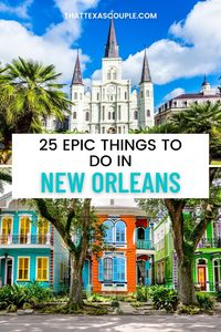 Are you planning a trip to New Orleans? If so, then you need to check out this post. We have outlined 15 EPIC things to do in New Orleans. We have included where to eat in New Orleans, where to stay in New Orleans, and what to do in New Orleans. Don't worry, you are in good hands. We visit several times a year, so we know NOLA! Check it out! NOLA | French Quarter| What to do in New Orleans | New Orleans food | where to stay in New Orleans | New Orleans tours