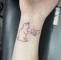 men cat tattoo - Google Search