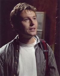 Leigh Whannell as Adam Stanheight in a deleted scene from Saw III, 2006.