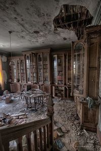 Librairie abandonnée