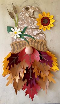 Fields Of Heather: Assembling the Design Bundles Autumn Leaf Gnome