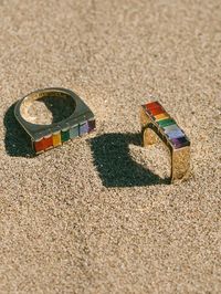 ROYGBIV Ring: Gold Plated – Edge of Urge