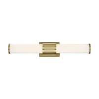 Mercer41 Finis 1-Light Dimmable LED Brushed Brass Bath Sconce & Reviews - Wayfair Canada