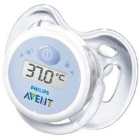 Philips Avent SCH540/00 Baby-Thermometer-Set (digitales Fieberthermometer, Schnuller-Thermometer, Beruhigungsschnuller): Amazon.de: Baby