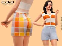 Check Shorts - The Sims 4 Download - SimsFinds.com