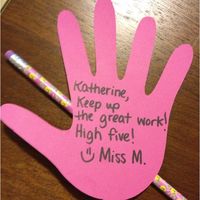 High 5! #students #teachers #education