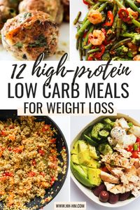 12 Quick and Easy Low Carb High Protein Meals - Her Highness, Hungry Me