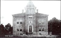 High school. built 1871 Lebanon, MO