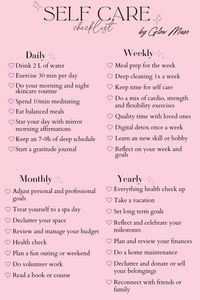 Ready to transform your life with consistent self-care routines? This Ultimate Self-Care Checklist is your go-to guide for daily, weekly, monthly, and yearly self-care activities. Prioritize your well-being and embrace a balanced, fulfilling lifestyle. Save this pin now to start your journey towards a healthier, happier you today! #selfcare #wellness #dailyhabits #healthylifestyle #mindfulness #selfimprovement #wellbeing #selfcareroutine #selflove #selfgrowth #healthyliving #dailyroutine #selfcarechecklist #personaldevelopment #mentalhealth