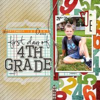 10 Single Photo Back-to-School Scrapbook Pages – Scrap Booking