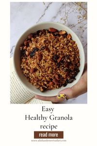 Easy healthy Granola recipe