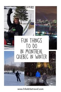 Fun things to do in Montreal, Quebec in winter