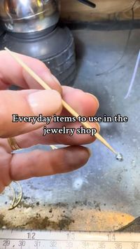 Great POLISHING TIPS from @jennistuartjewelry⁣ “Polish jewelry with everyday items from home! Here are a few we frequently use: a toothpick, ribbon and a lollipop stick. Are there any others you’ve tried?” ⁣ ⁣ Thank you so much for sending this tip to our community email tips@metalsmithsociety.com this community thrives because of community members like you that share ❤️❤️❤️❤️ ⁣ ⁣ I have also used a q-tip ☺️🙌 comment if you found this helpful, if you have tried one of these or if you use some...