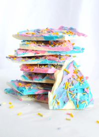 Keto White Chocolate Unicorn Bark | Mouthwatering Motivation