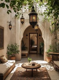 MOROCCAN STYLE COURTYARD