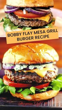 Bobby Flay Mesa Grill Burger Recipe – Hungarian Chef