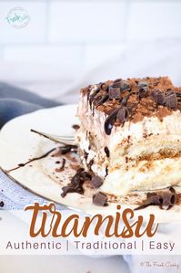 Traditional authentic Tiramisu is one of the most famous Italian desserts around the world. Learn the easy secrets of making tiramisu at home. Recipe and tips on thefreshcooky.com | #tiramisu #authentic #italian #easyrecipe #homemade #howto