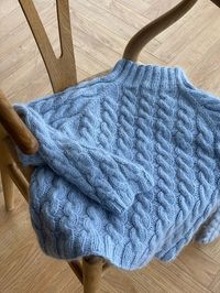 Easy Cable Sweater English – easy as knit