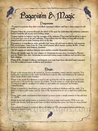 Book of Shadows page